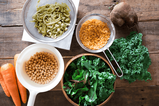Verdure ricche di fibre