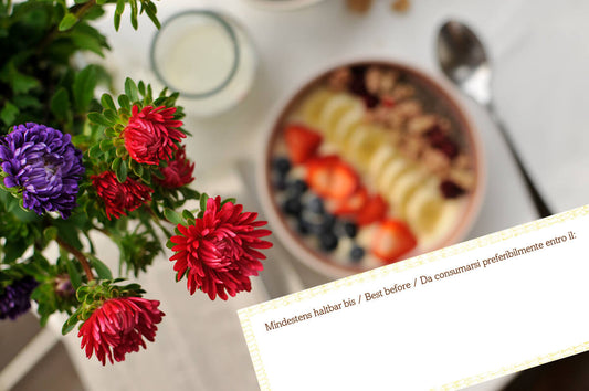 Da consumarsi preferibilmente entro la data indicata sul muesli