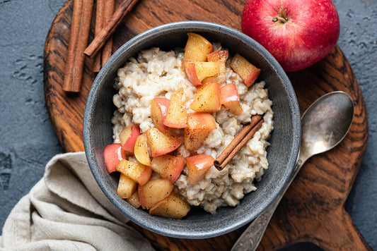 Porridge con latte o acqua