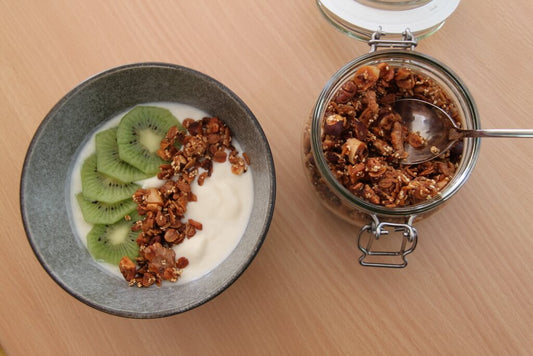Ricetta per granola di noci senza zucchero