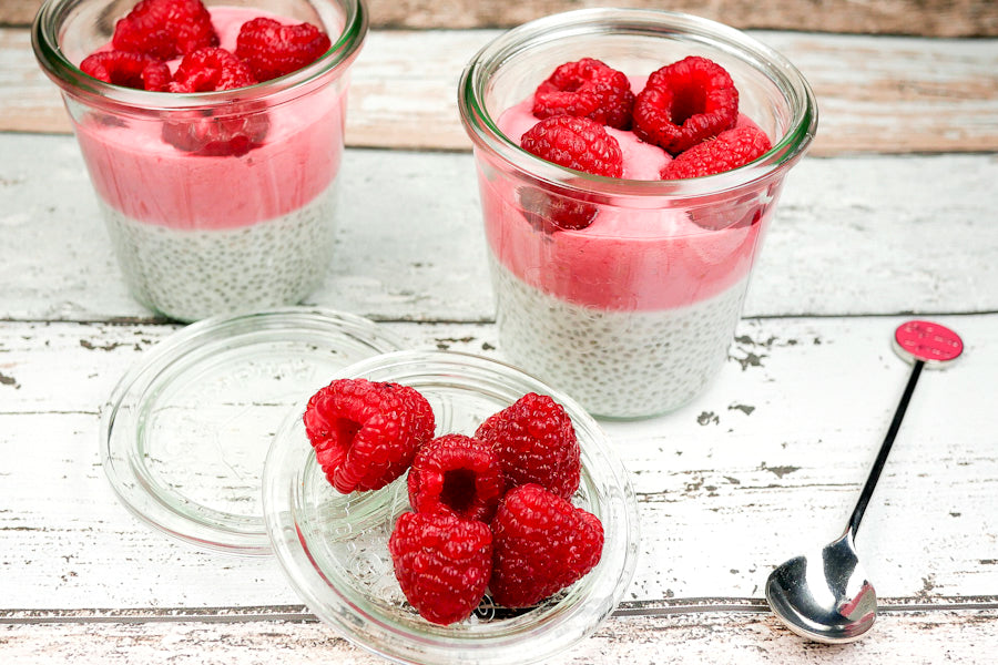 Yogurt Chia al lampone