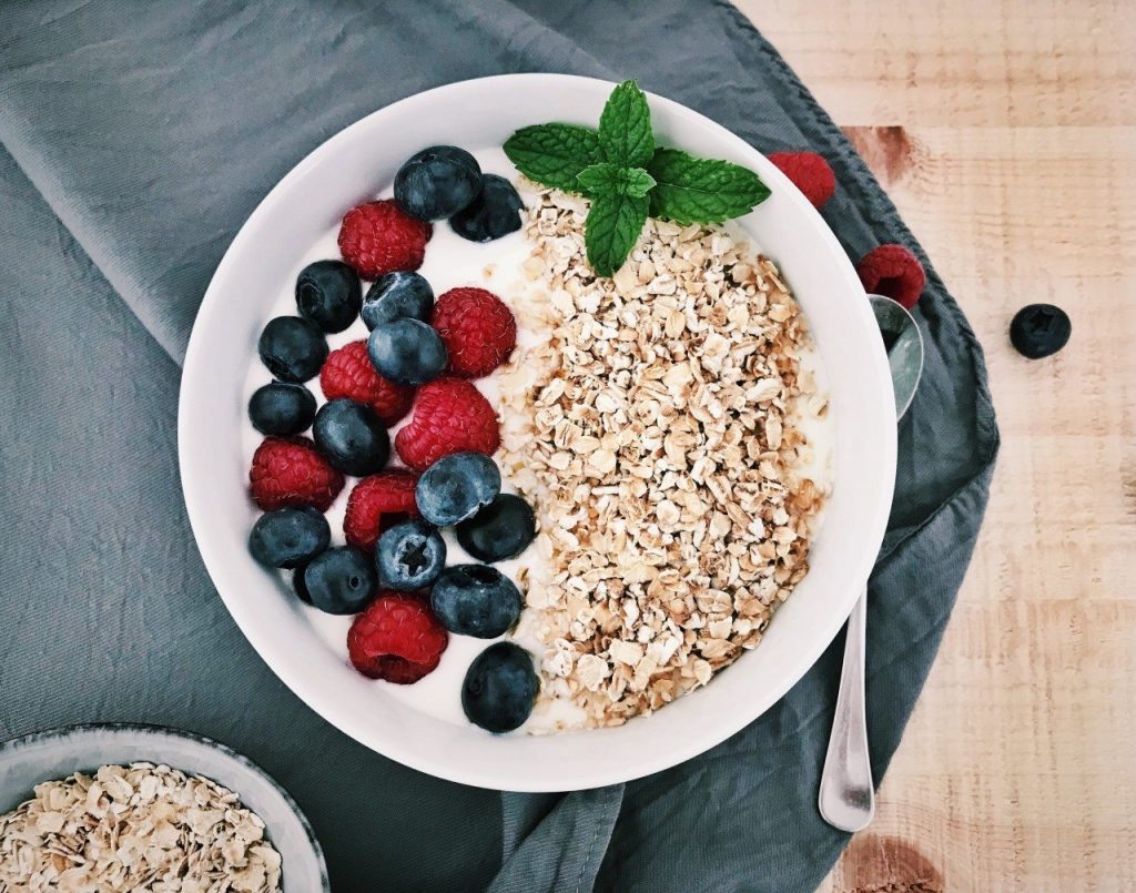 Oats and berries