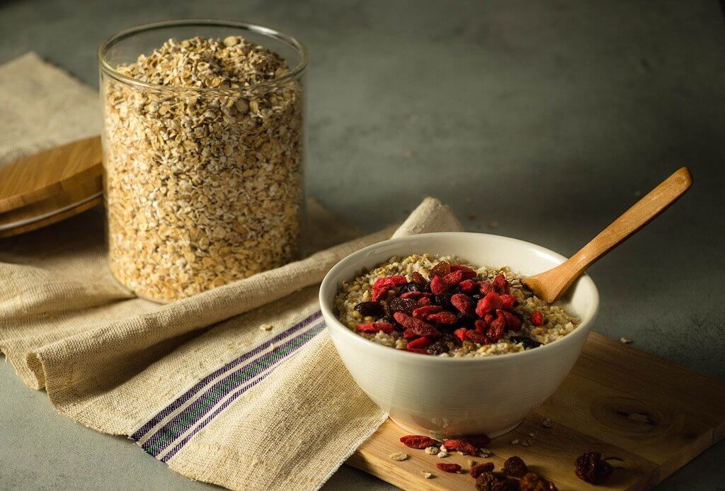 Porridge con fiocchi d'avena