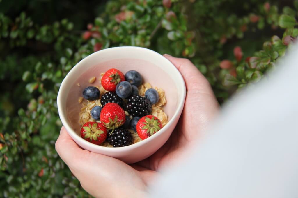 Colazione estiva con porridge