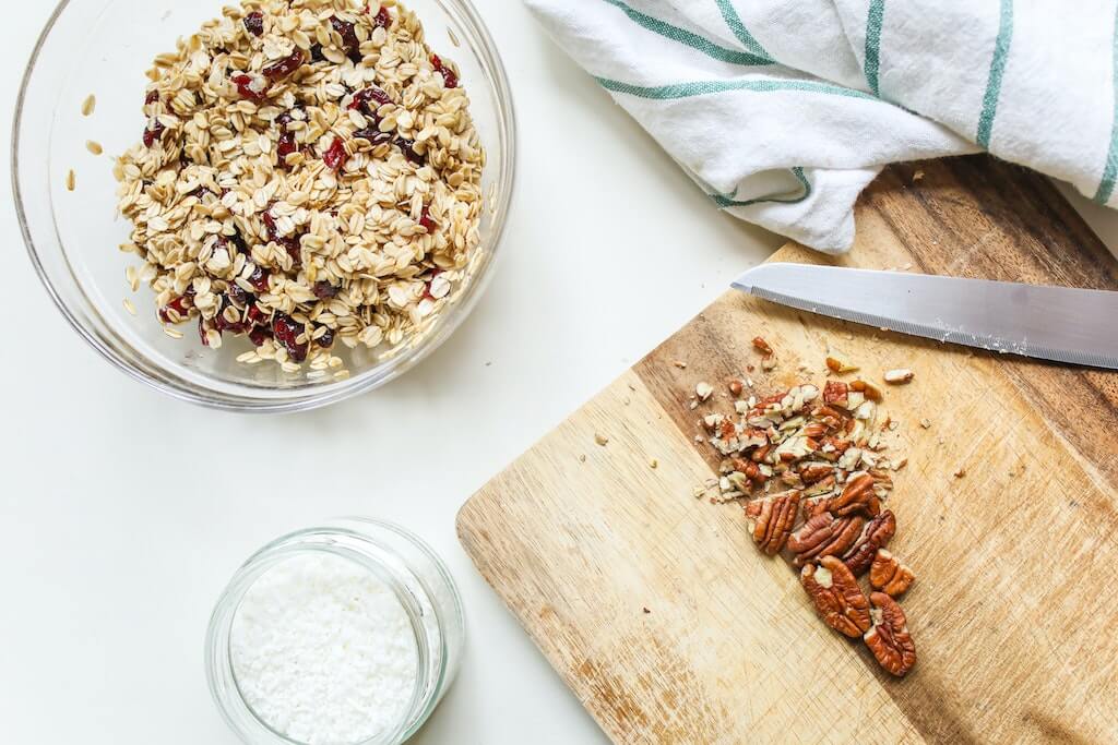 Granola con noci