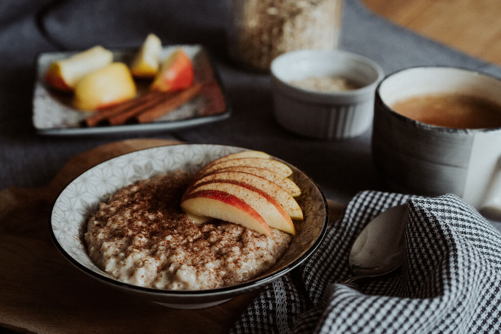 Porridge ricco di fibre