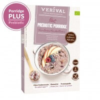 Porridge prebiotico con lampone e mirtillo