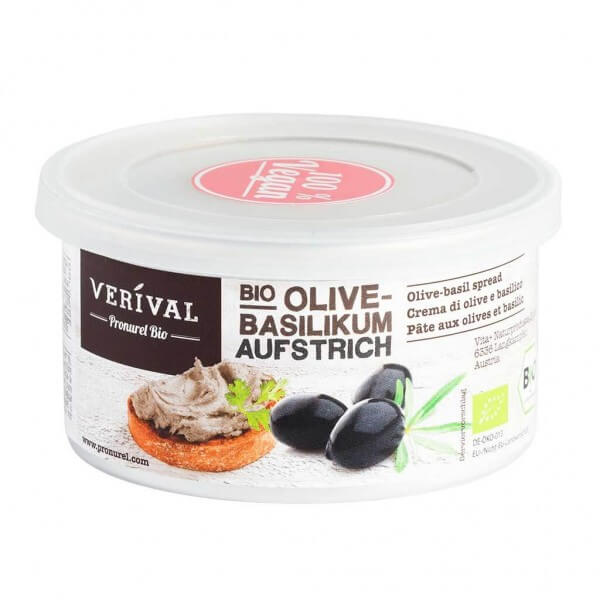 Verival Olive-Basilikum Aufstrich