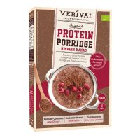 Protein Porridge con Lamponi e Cacao