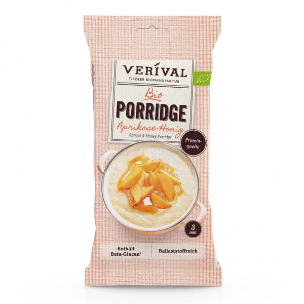Verival Porridge con Albicocche e Miele 55g