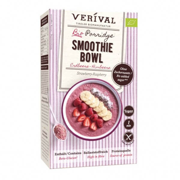 Porridge Smoothie Bowl Fragola-Lampone