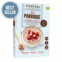 Porridge con Fragole e Semi di Chia